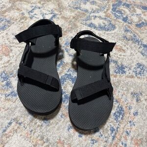 Teva Black platform Sandals